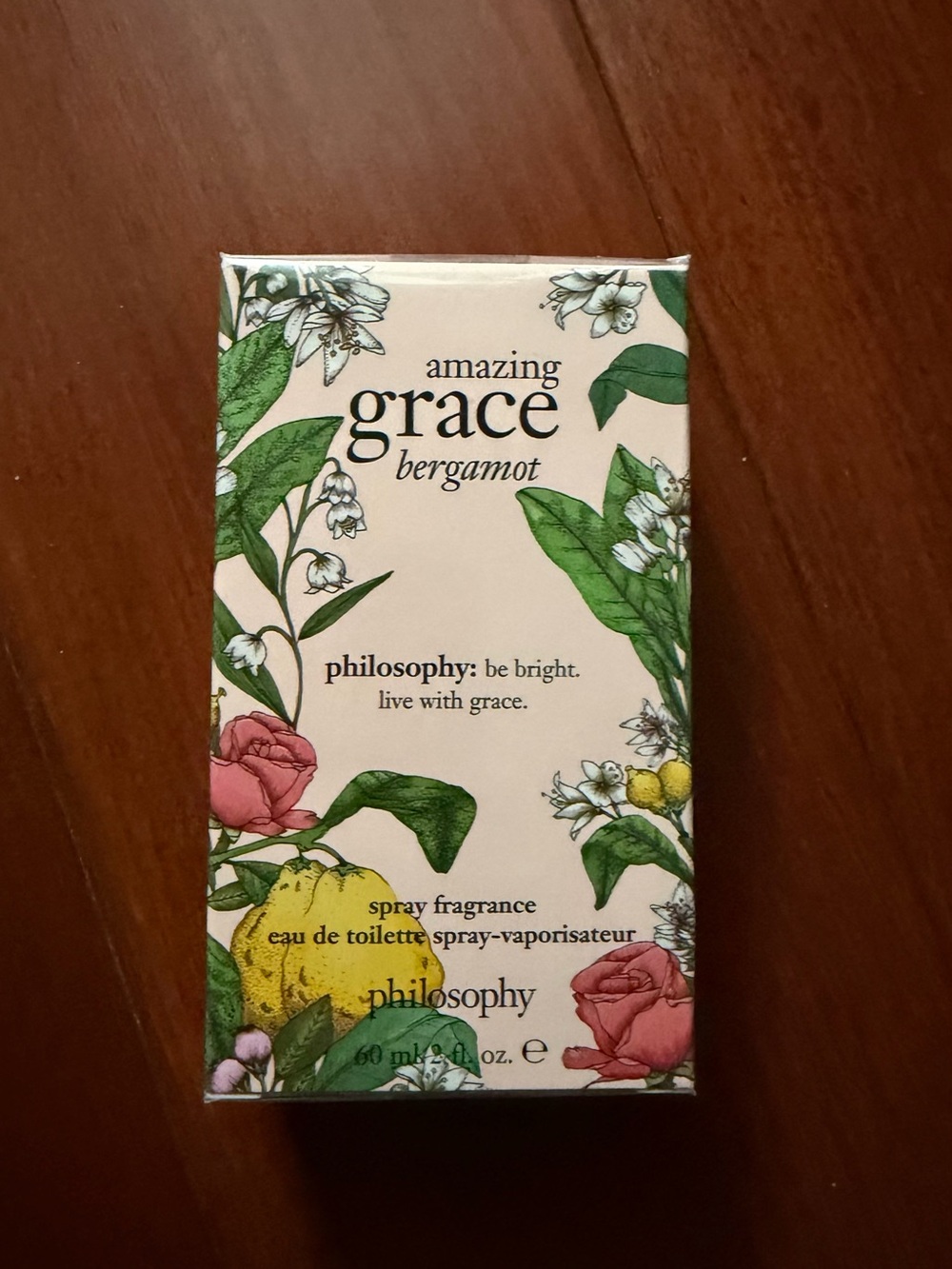 NIB • Philosophy Amazing Grace Bergamot Fragrance
